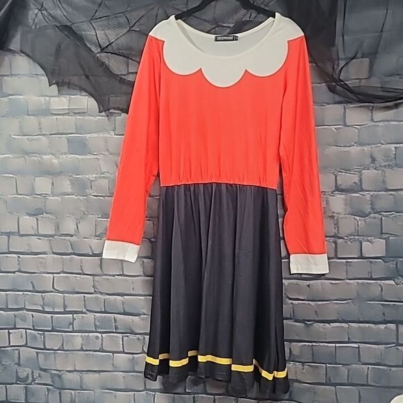 Olive Oyl Halloween Costume Dress Women's Size Small - Picture 2 of 8